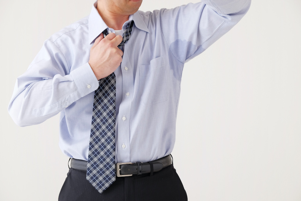 冬は汗をかきにくいと思われていますが、全身では意外とかいているのです